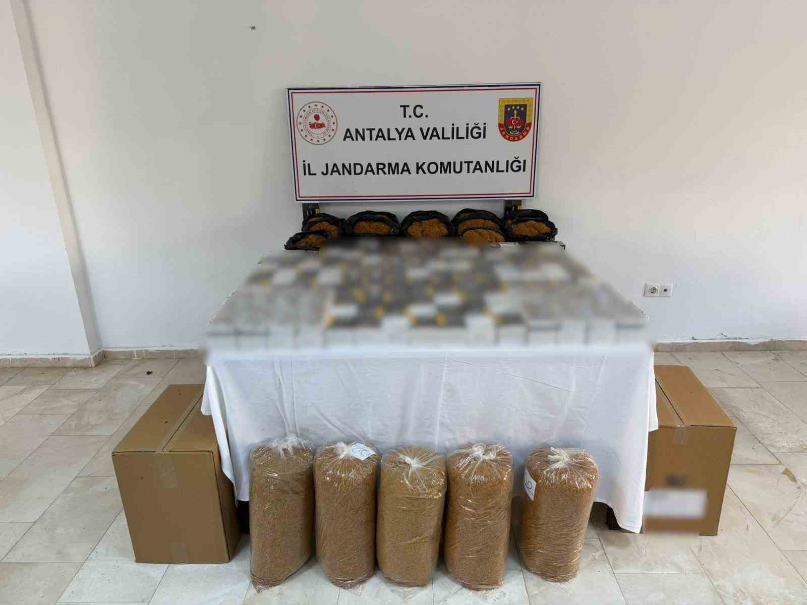 Kaçak tütün operasyonu