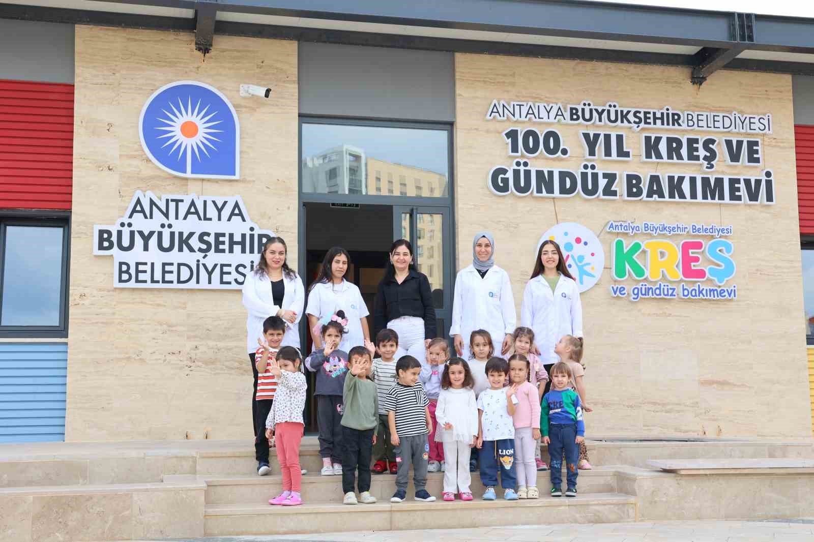 B&uuml;y&uuml;kşehir Kepez Santral Mahallesi 100. Yıl kreşi a&ccedil;ıldı
