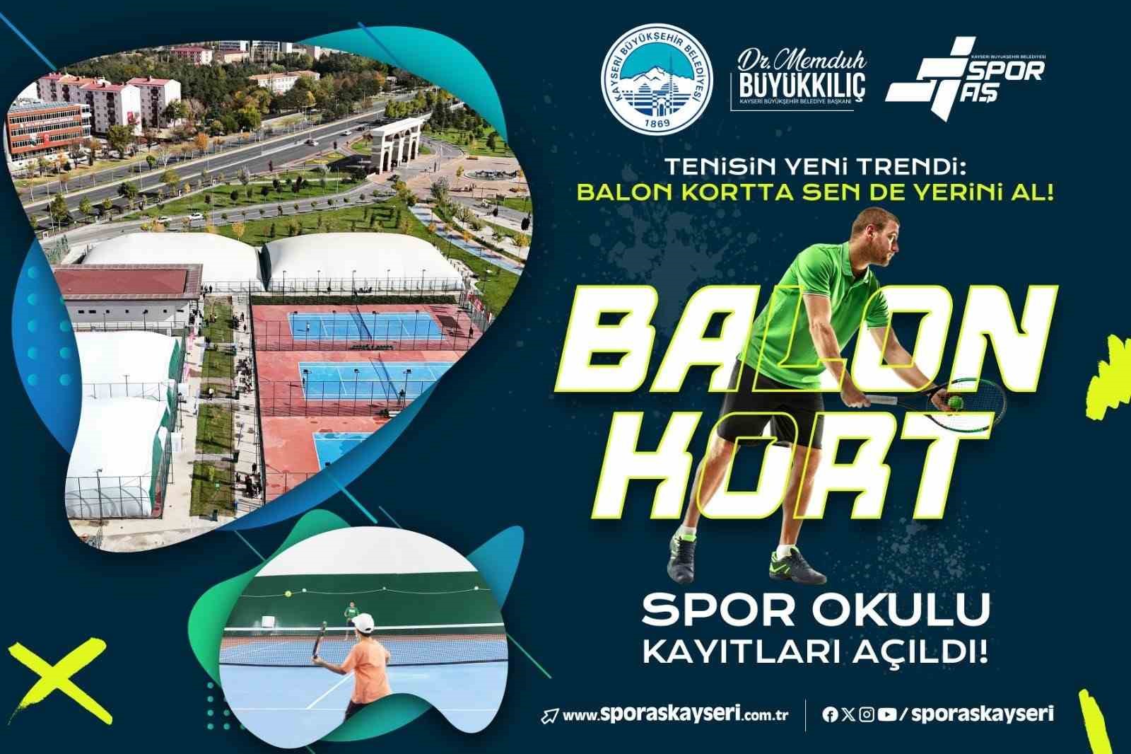 Spor A.Ş., Millet Bahçesi Tenis Spor Okulu 2. güz dönemi kayıtlarını başlattı