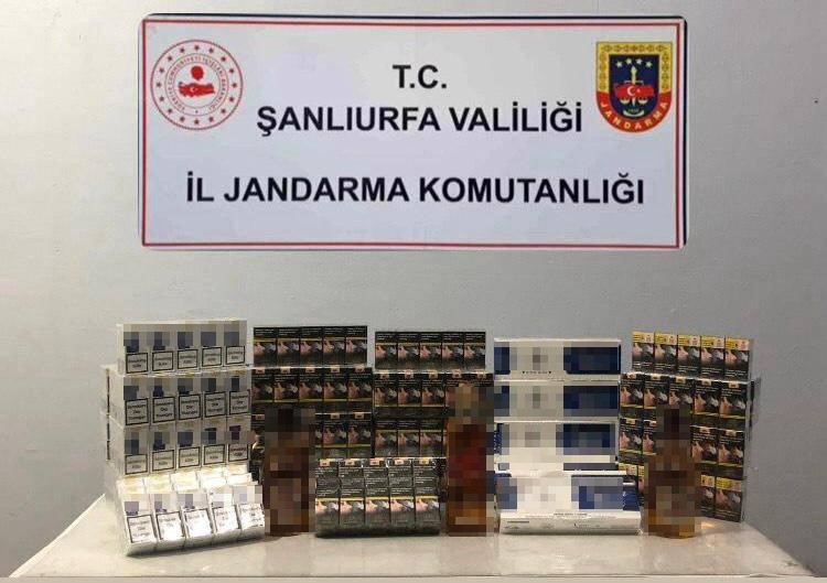Şanlıurfa’da 5 bin 210 paket kaçak sigara ele geçirildi