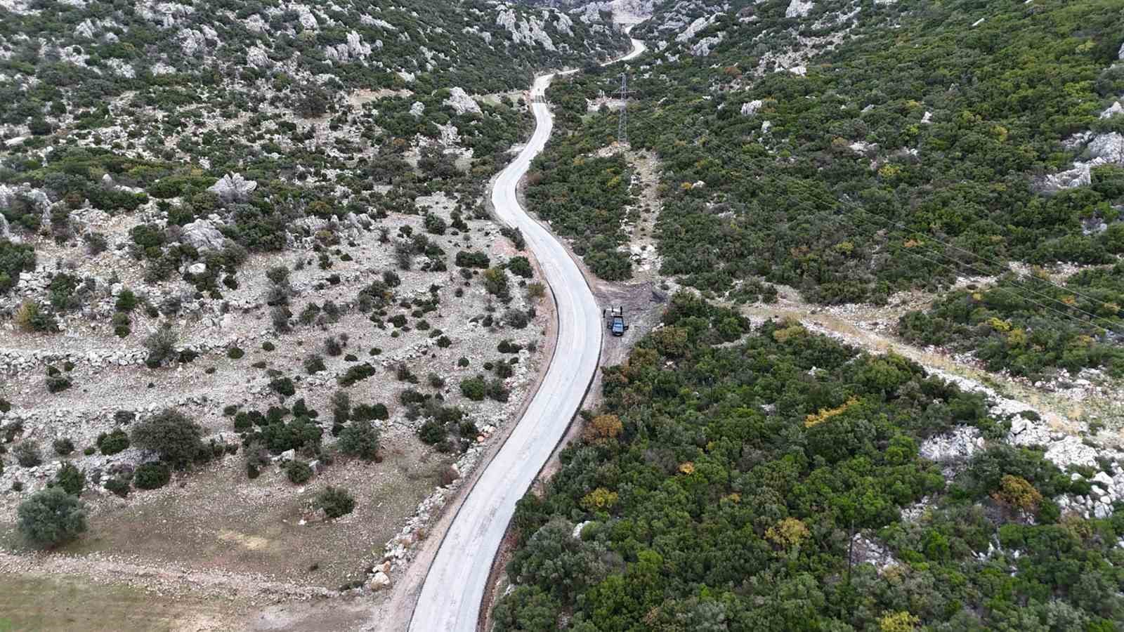 Marmaris&rsquo;in 45 Milyon TL&rsquo;lik yol yatırımı tamamlandı
