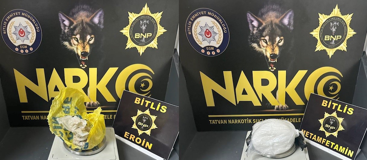 Bitlis&rsquo;teki uyuşturucu operasyonunda 1 kişi tutuklandı
