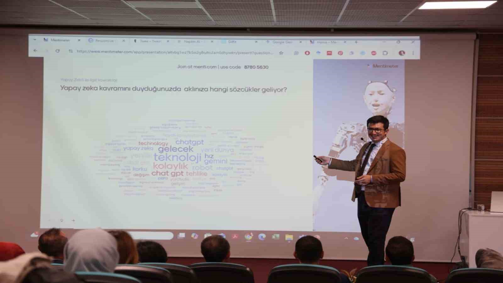 KBÜ’den öğretmenlere "Yapay Zekâ ile Yabancı Dil Öğretimi" semineri