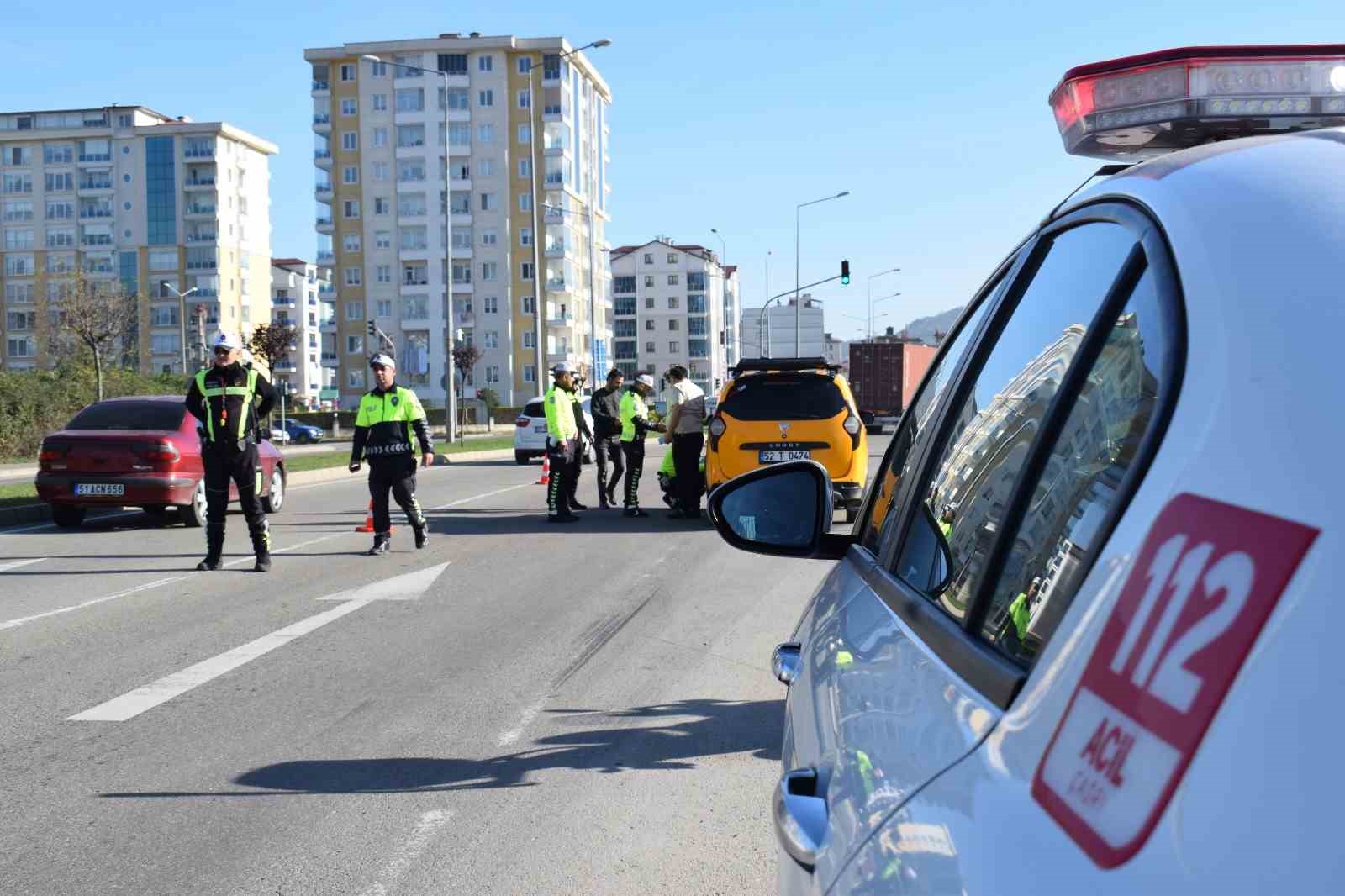 Ordu’da bir haftada 17 binden fazla araç ve sürücüsü denetlendi