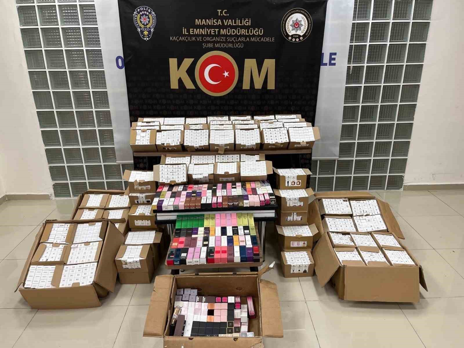 Manisa&rsquo;da ekim ayında binlerce ka&ccedil;ak &uuml;r&uuml;n ele ge&ccedil;irildi
