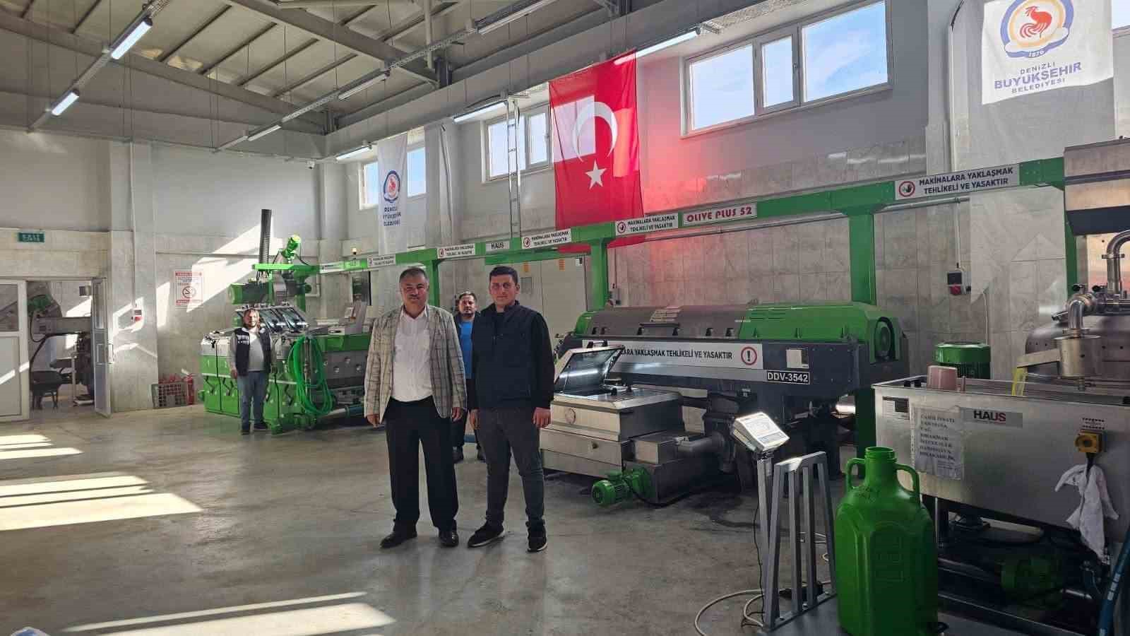 Başkan Pütün; "Zeytinyağı üretim tesisimizde yeni sezon başladı"