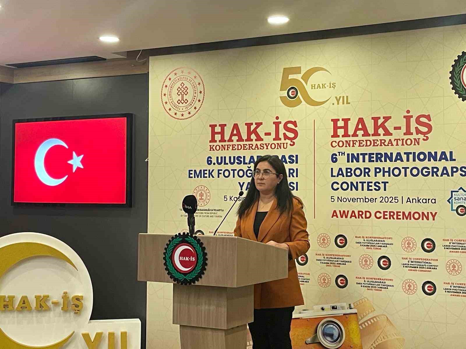 HAK-İŞ Genel Başkanı Arslan: "Fotoğraf yarışmamızın 6’ncısı uluslararası düzeyde gerçekleştirdiğimiz bir fotoğraf yarışmasına dönüştü"