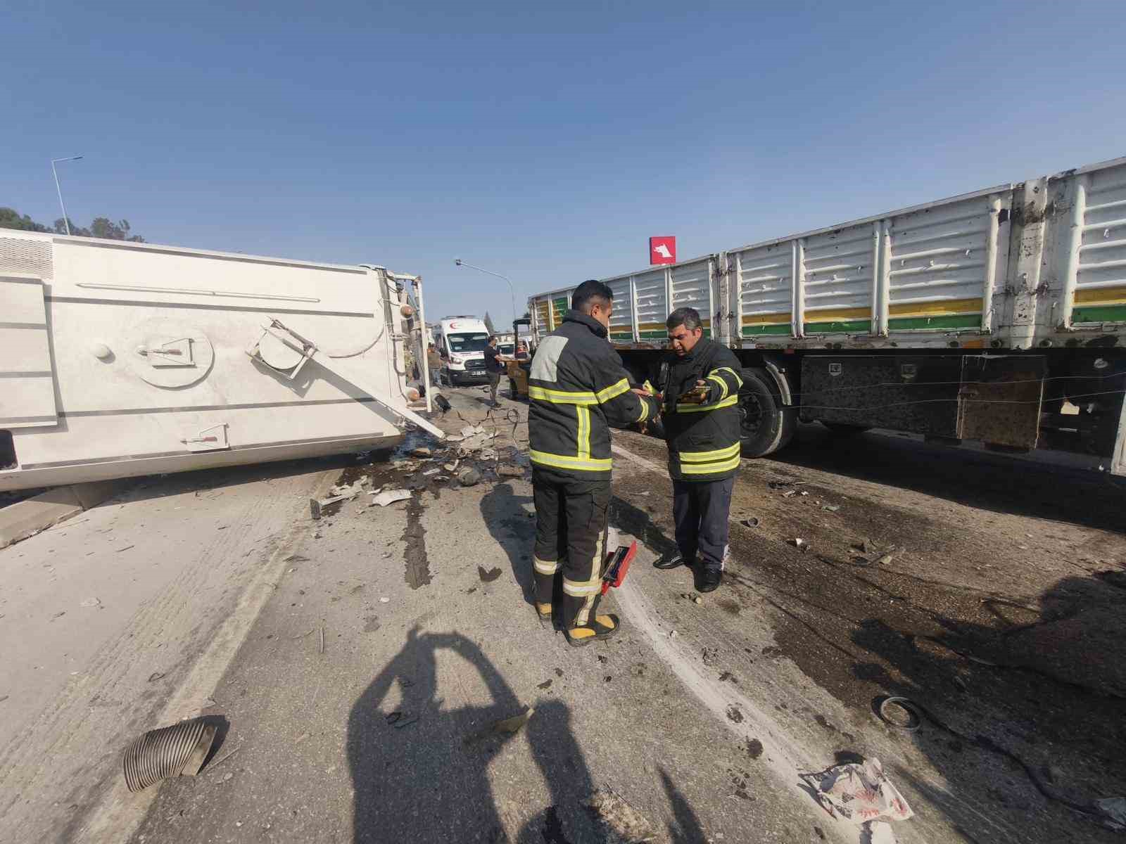 Antakya’da trafik kazası: 2 yaralı