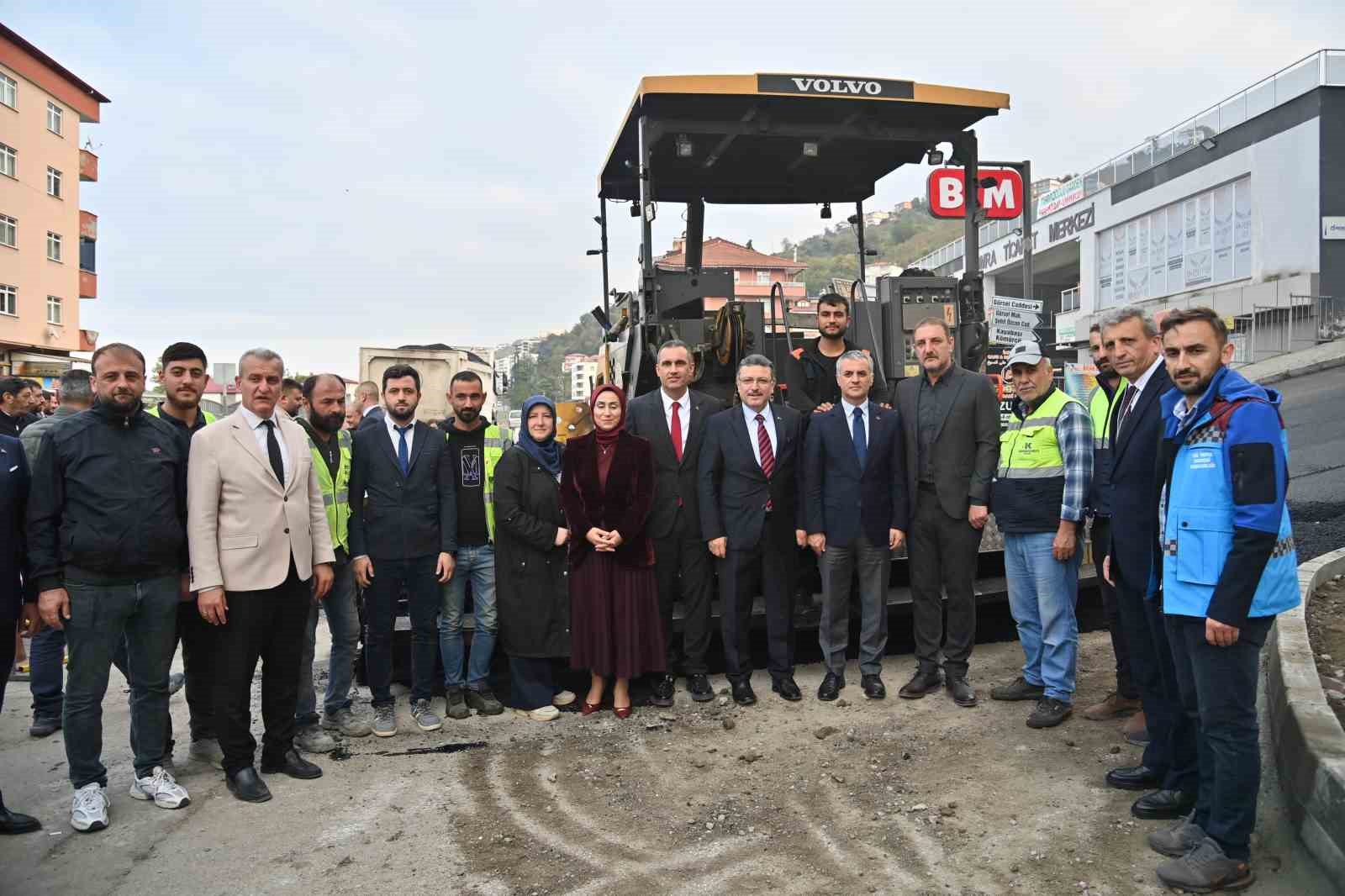 Başkan Genç Yomra’da yapılan çalışmaları yerinde inceledi