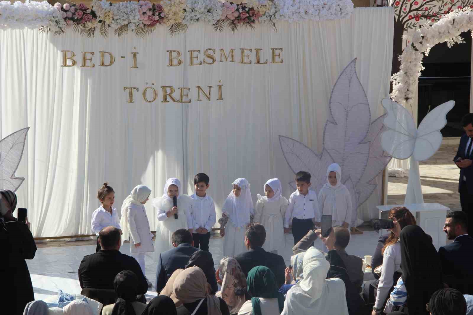 Cizre’de minik kalpler  ’Bed-i Besmeleyle’ eğitime başladı