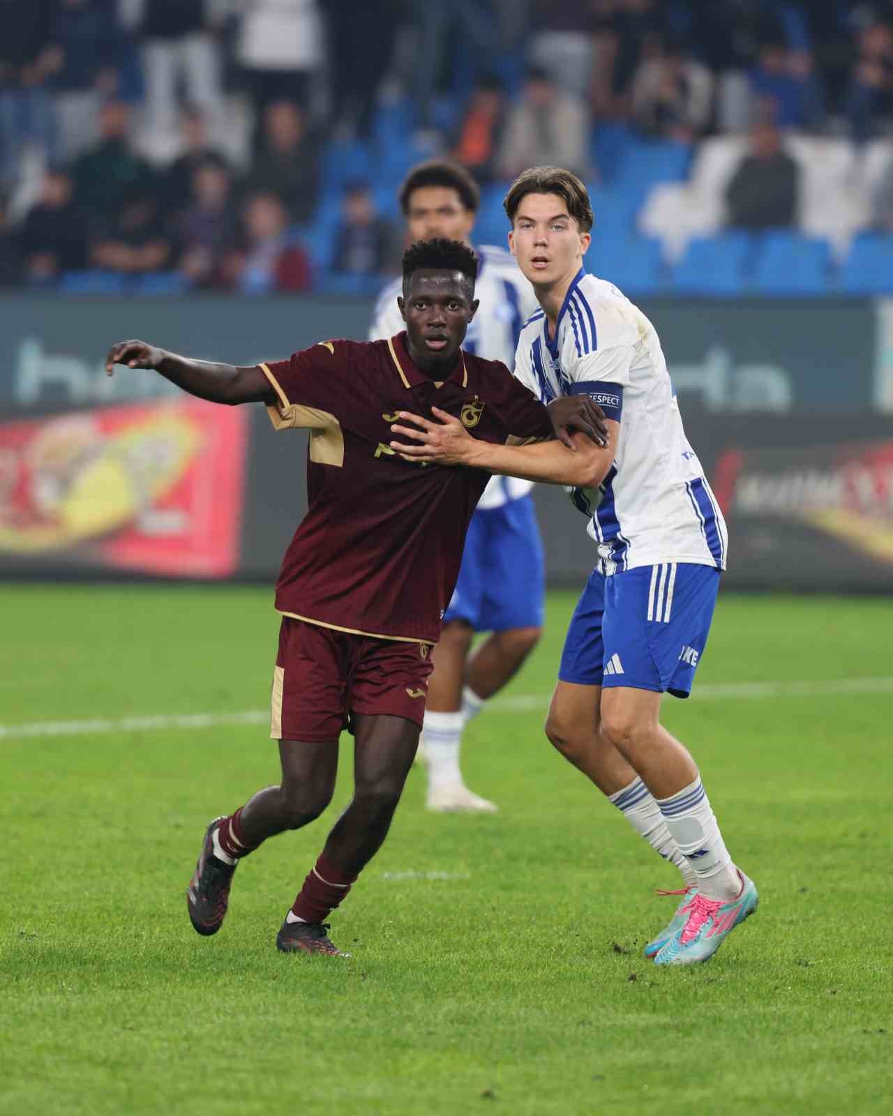 UEFA Gen&ccedil;lik Ligi: Trabzonspor U19: 0 - HJK Helsinki U19: 1
