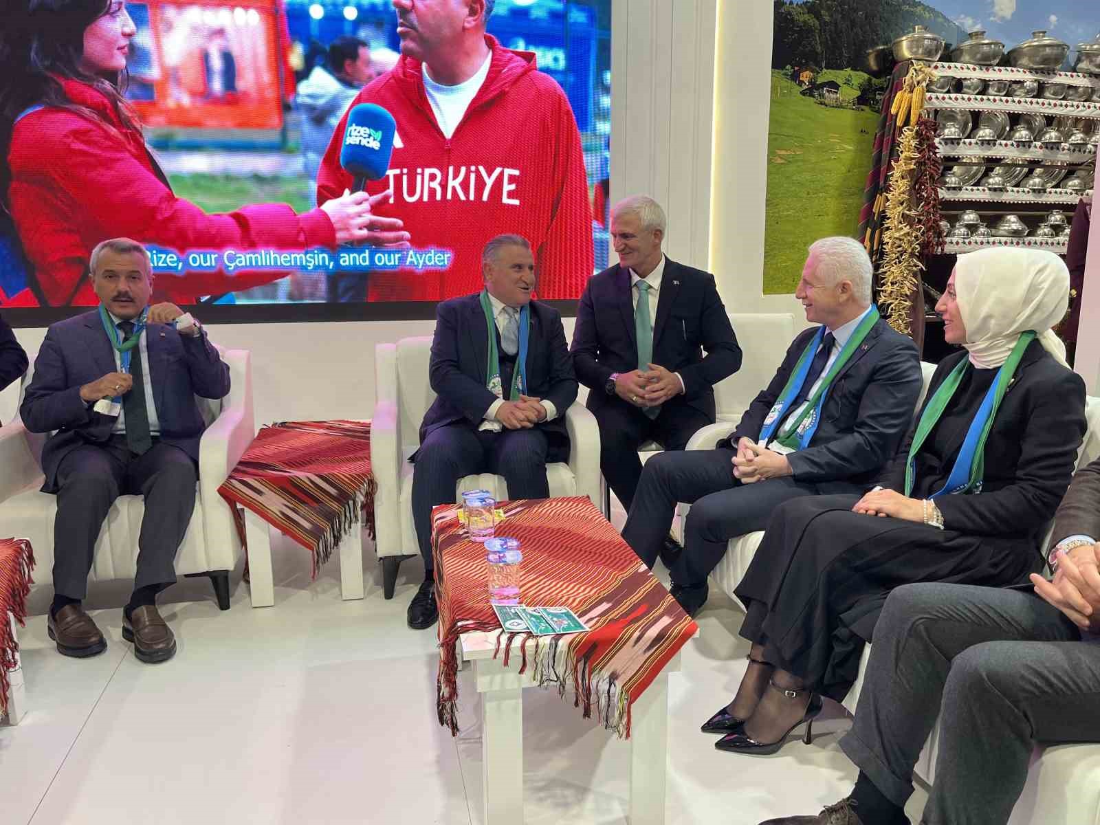 Atat&uuml;rk Havalimanı Millet Bah&ccedil;esi&rsquo;nde Rize tanıtım g&uuml;nleri başladı
