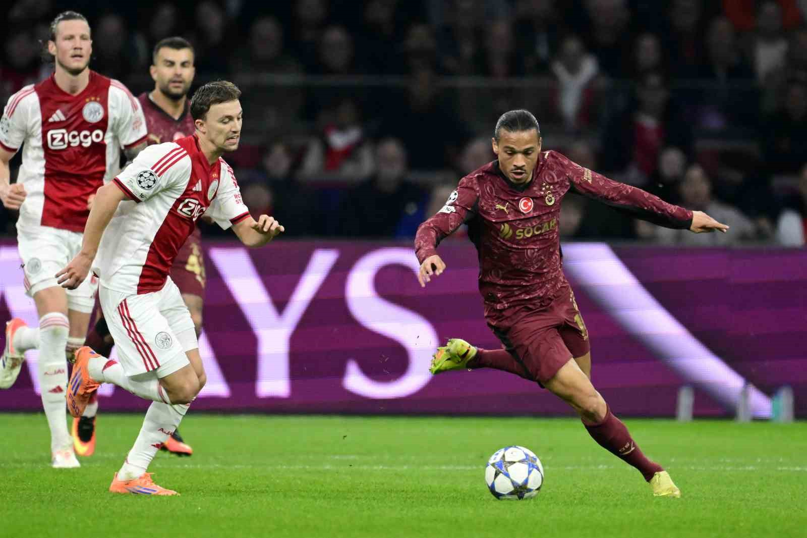 UEFA Şampiyonlar Lig: Ajax: 0 - Galatasaray: 0 (İlk yarı)