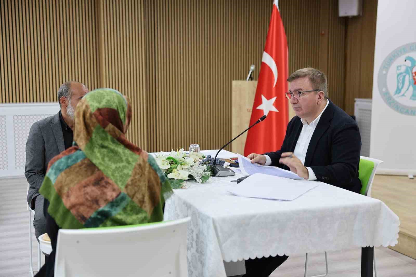 Erzincan’da Halk Günü Toplantısı düzenlendi