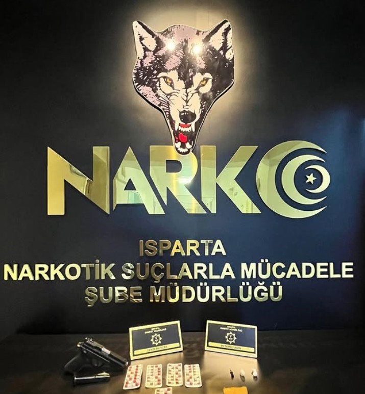 Isparta’da uyuşturucu operasyonunda 6 gözaltı