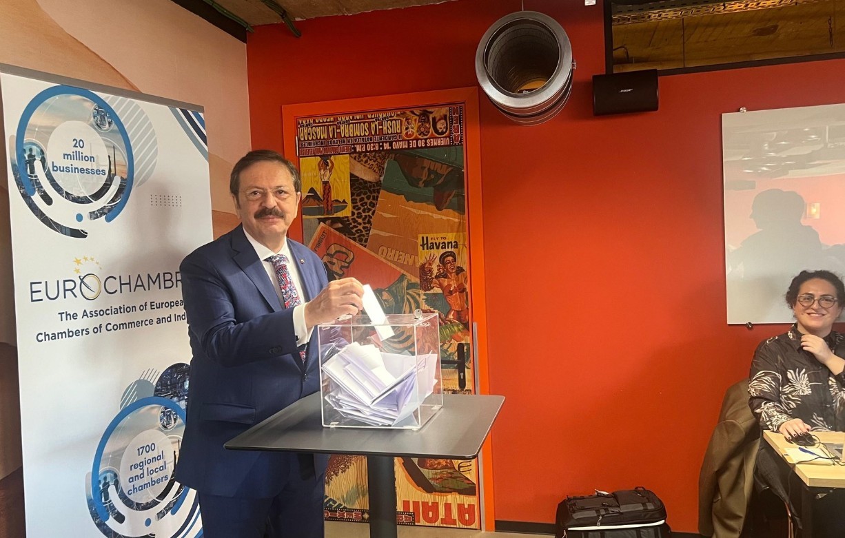 TOBB Başkanı Hisarcıklıoğlu: "Avrupa Odalar Birliği’nde Başkan Vekili olarak iş dünyamızı temsil etmeye devam edeceğim"