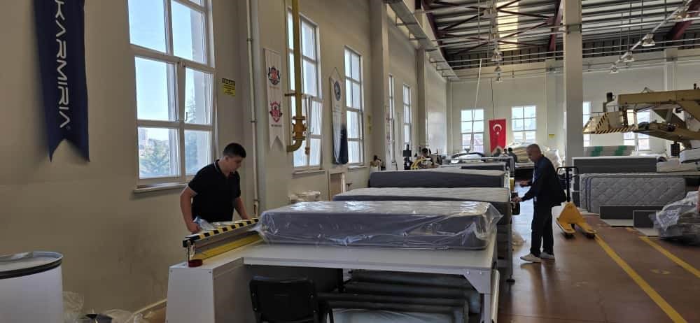 ORAN desteğiyle Kayseri’de kurulan yatak üretim hattı eğitimden dayanışmaya dönüştü