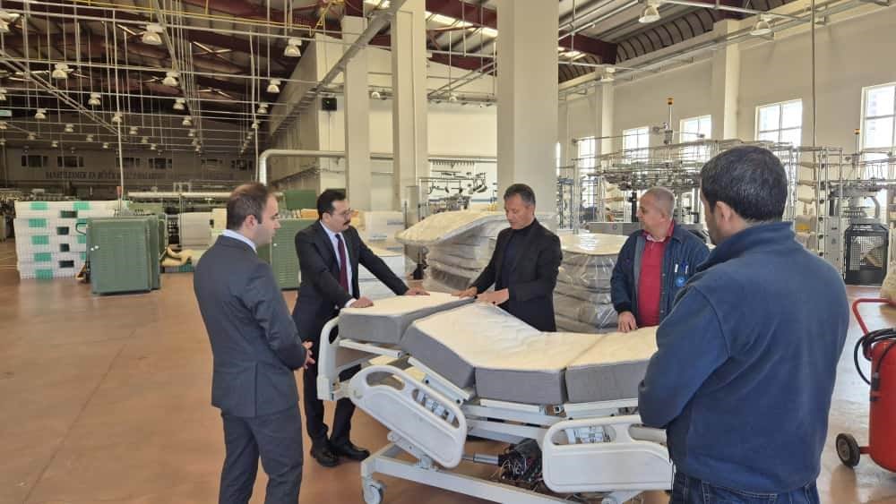 ORAN desteğiyle Kayseri’de kurulan yatak üretim hattı eğitimden dayanışmaya dönüştü