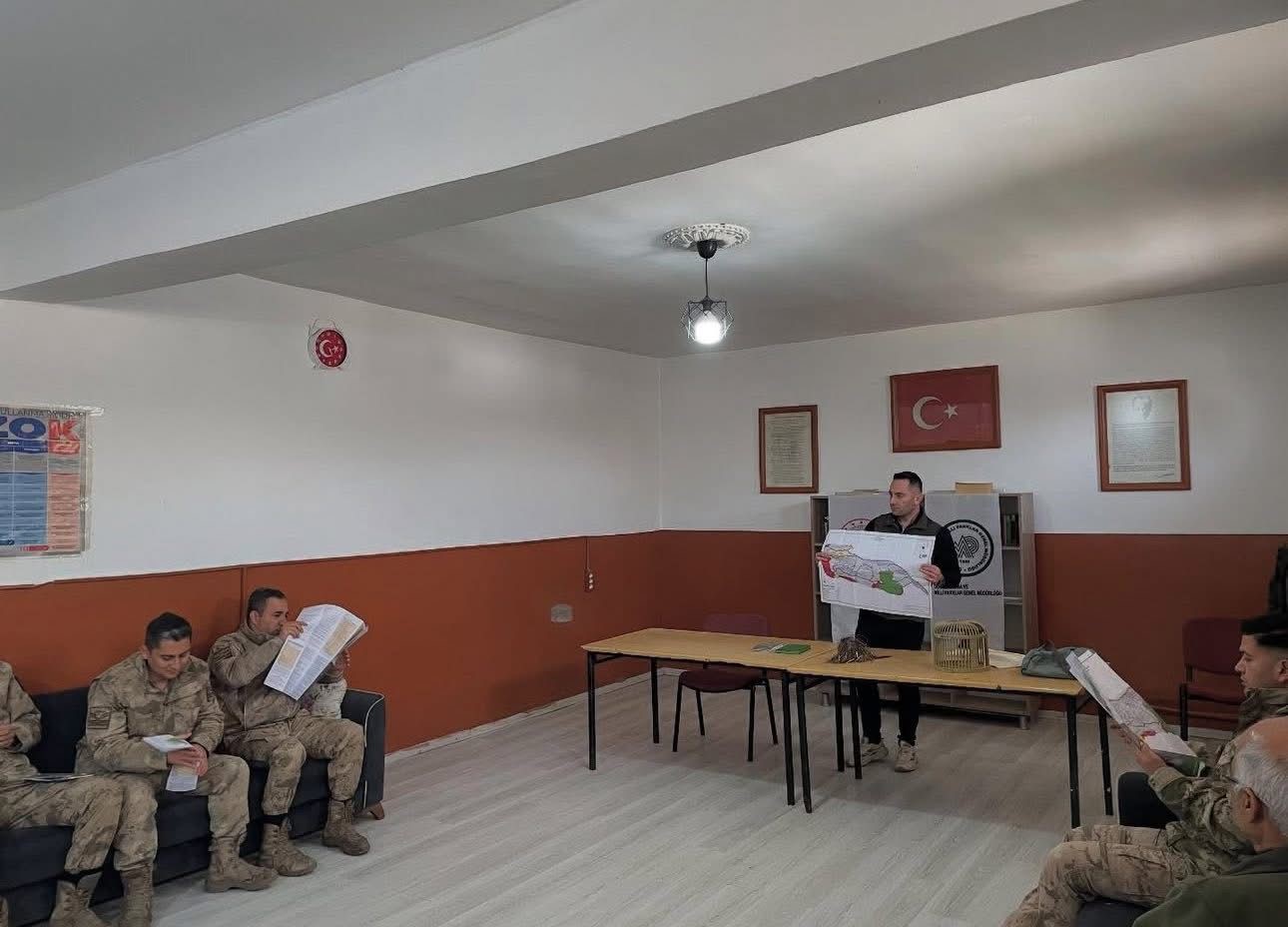 Iğdır’da Jandarma personeline kaçak avcılıkla mücadele eğitimi