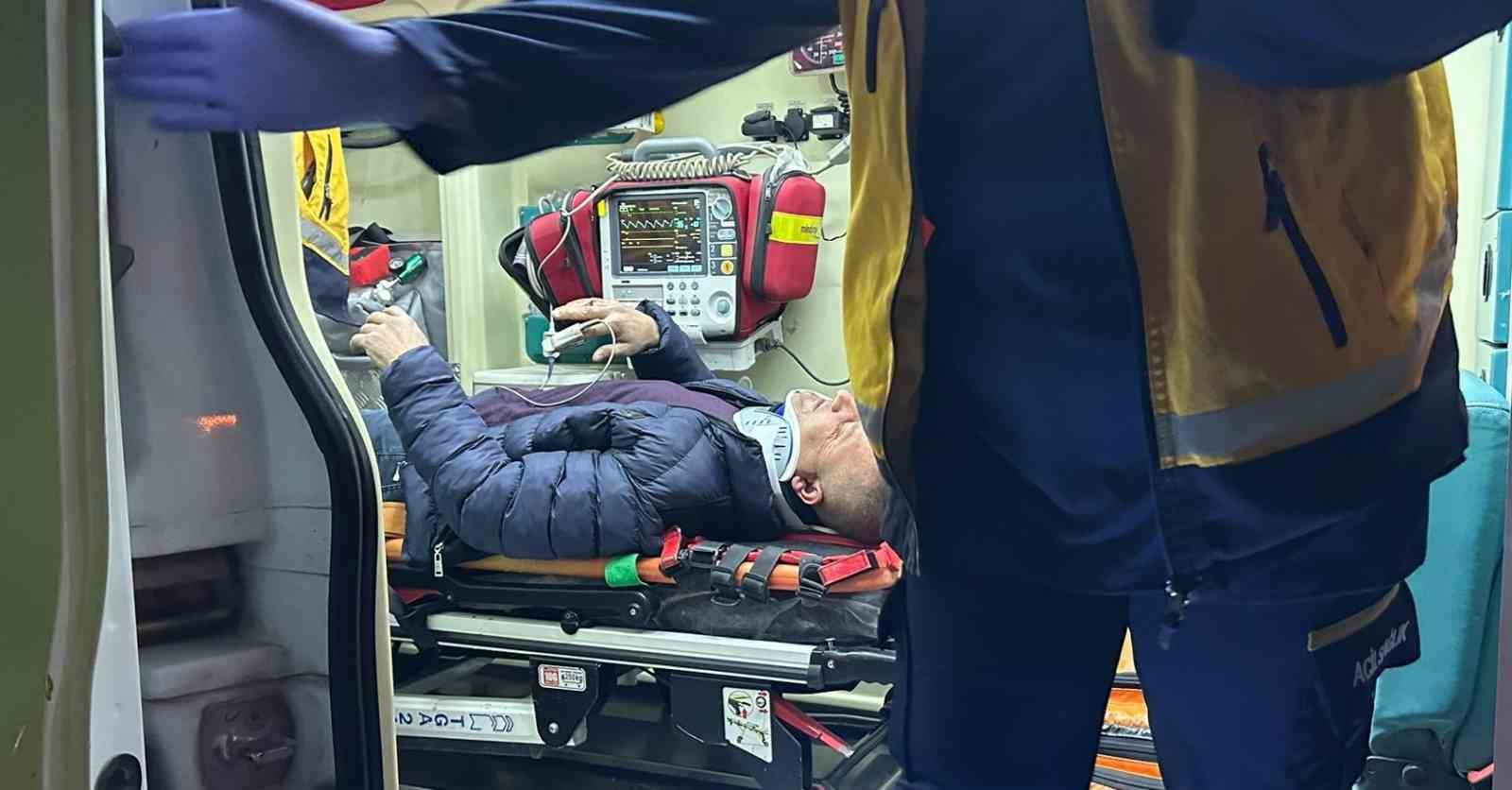 İki motosiklet çarpıştı: 2 yaralı