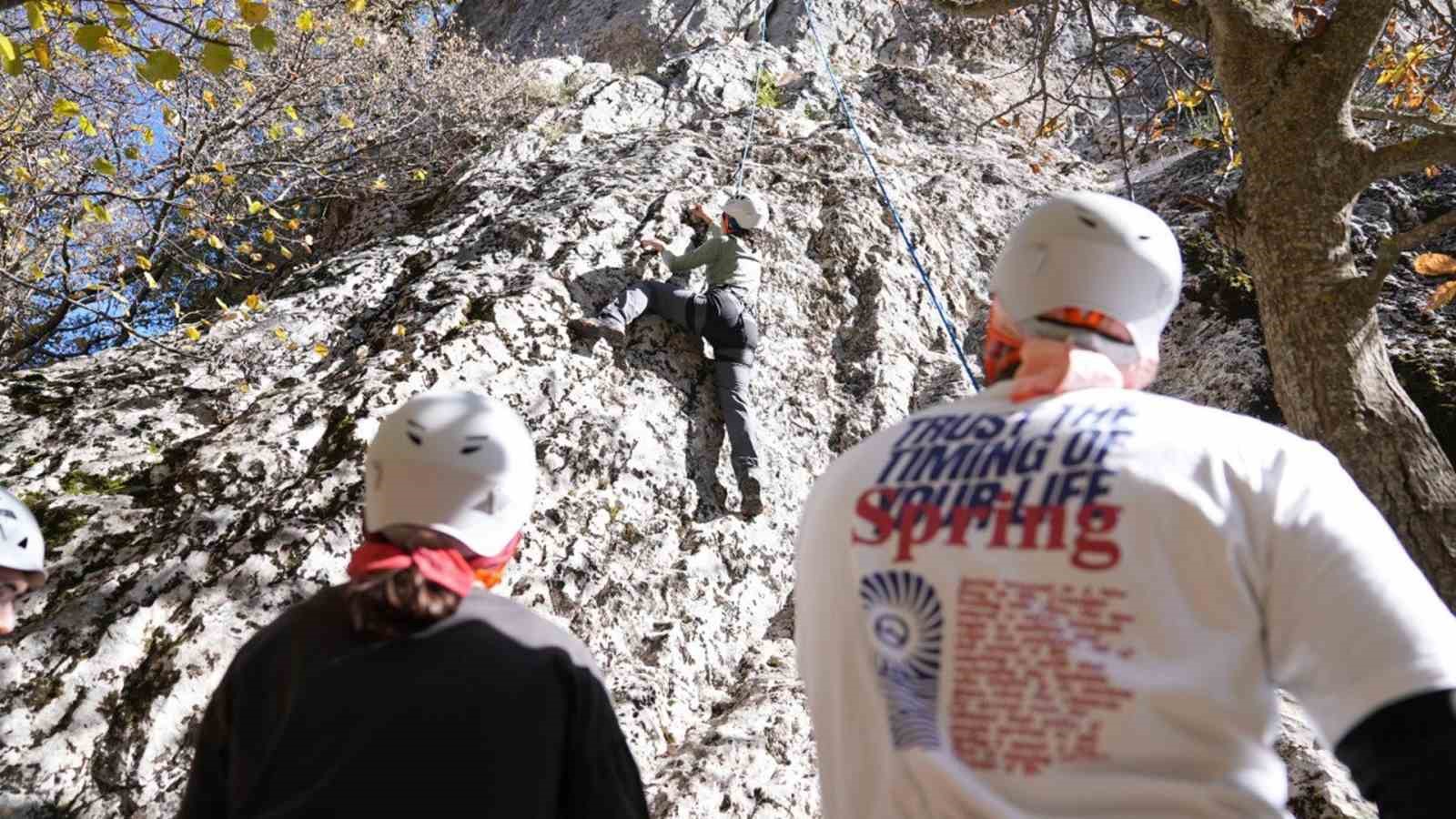 Keltepe’de yeni macera başlıyor: ’Kaya tırmanışı ile sürdürülebilir spor turizmi’