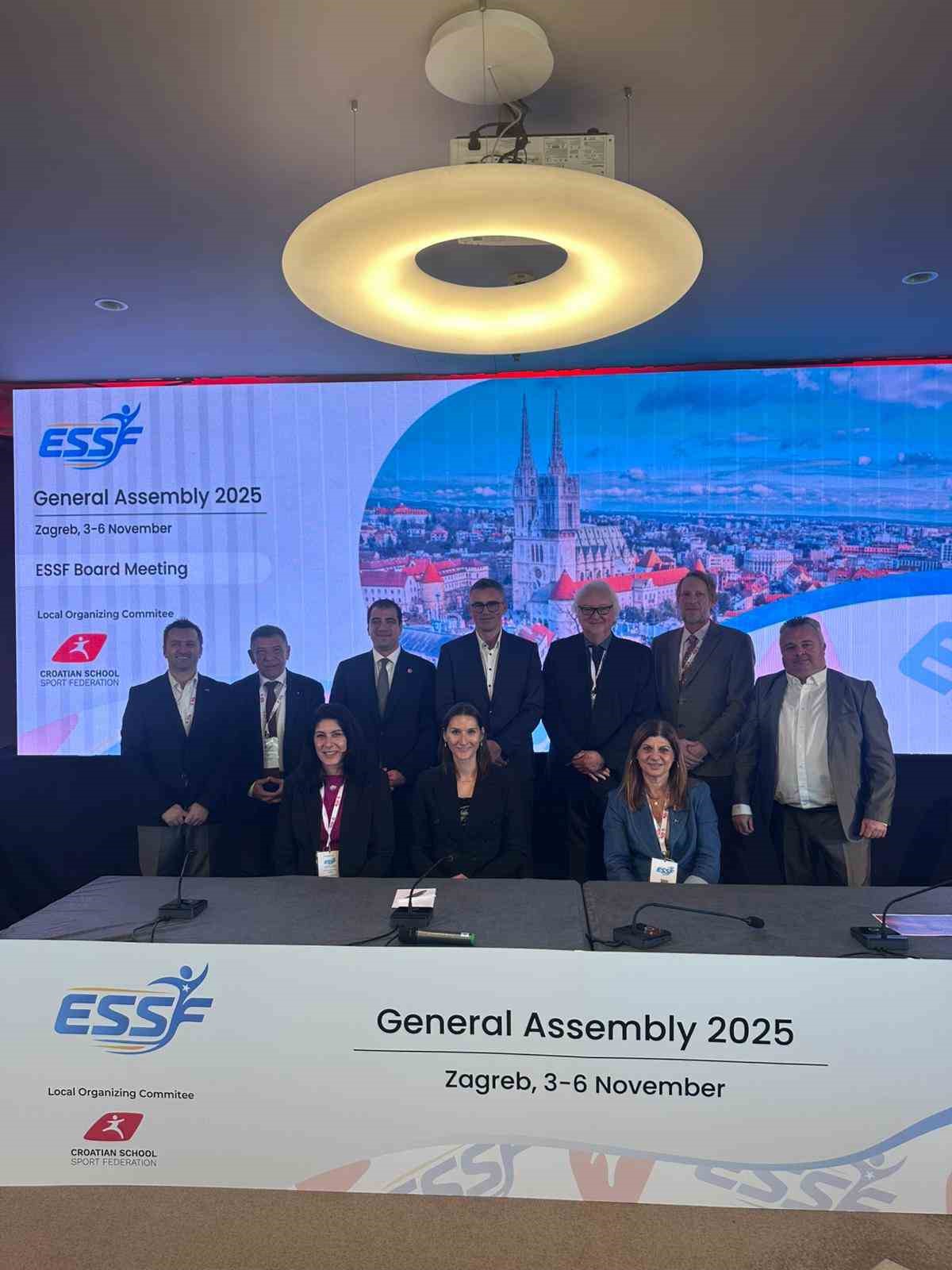 Okul Sporları Daire Başkanı İlhan Demir ESSF Yönetim Kurulu’na seçildi
