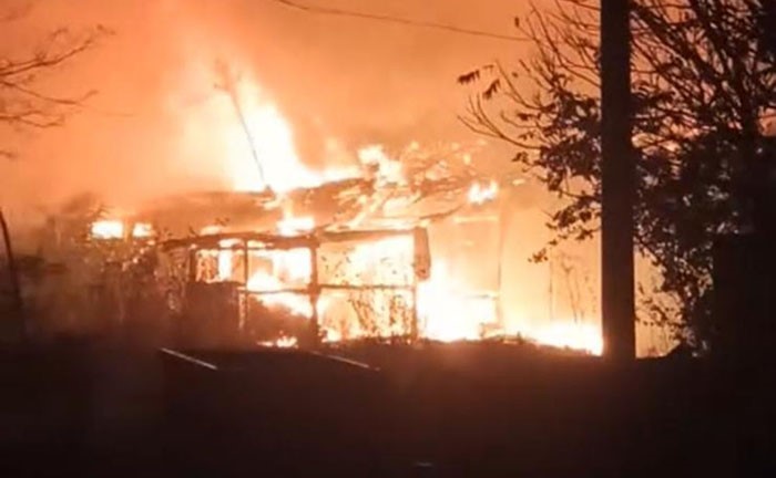 Tekirdağ’da iş yerinde korkutan yangın