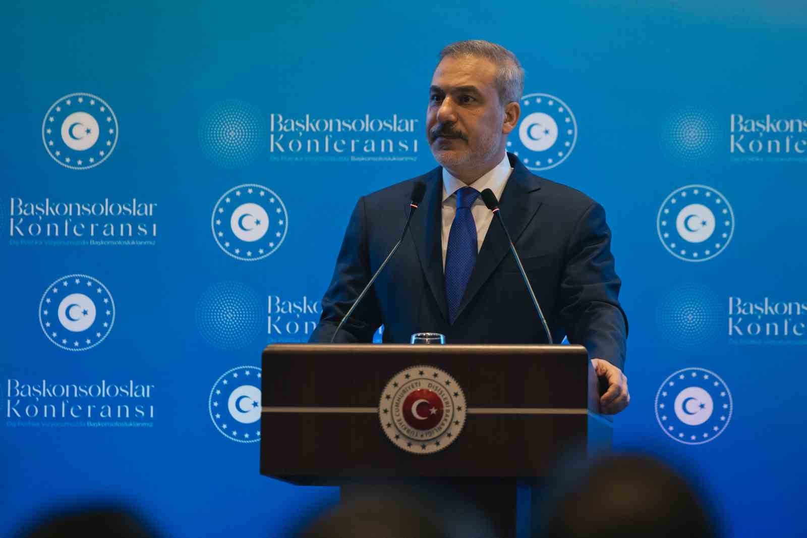 Dışişleri Bakanı Fidan: 