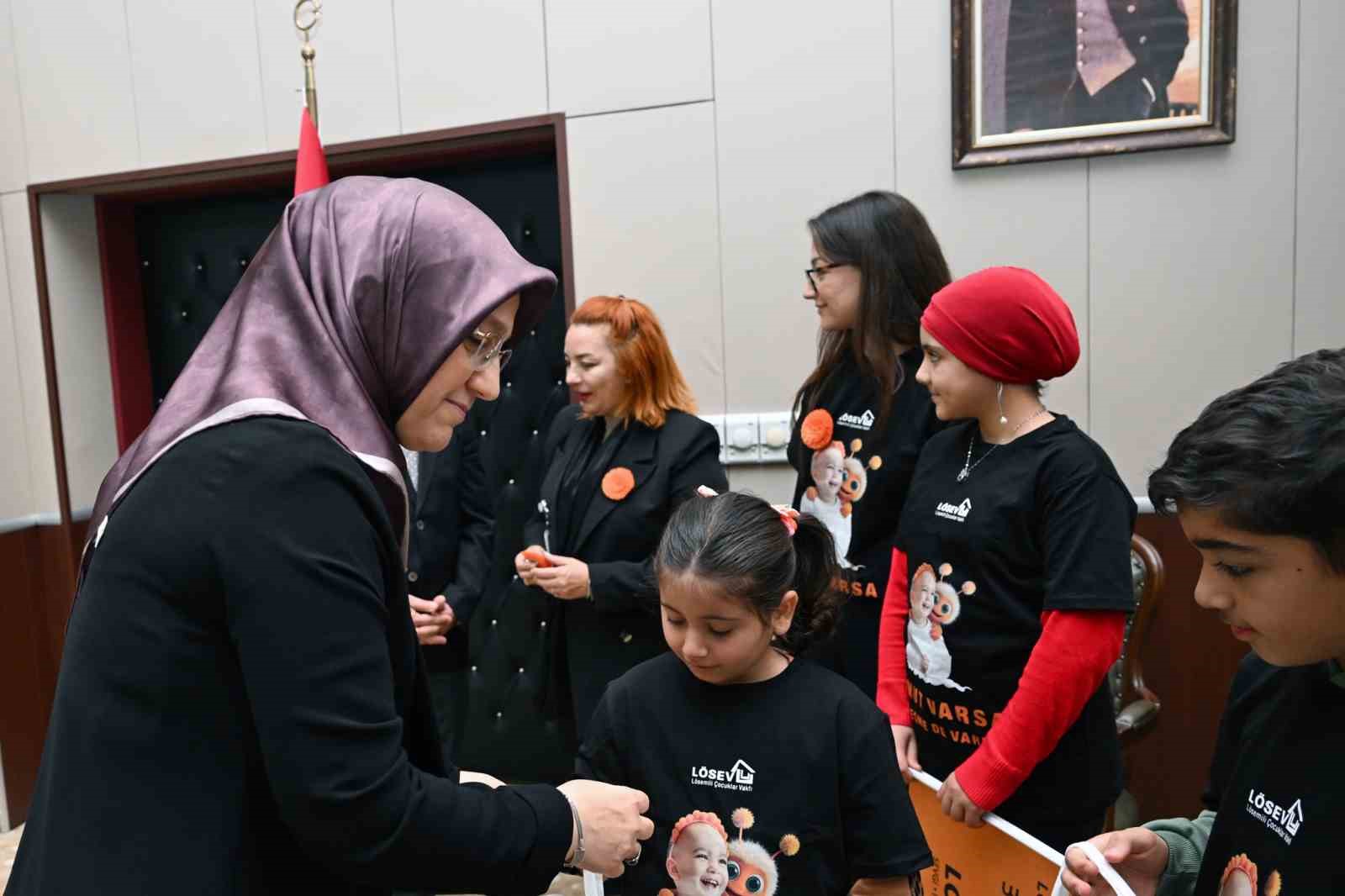 Manisa CBÜ’de lösemili çocuklara dikkat çekildi
