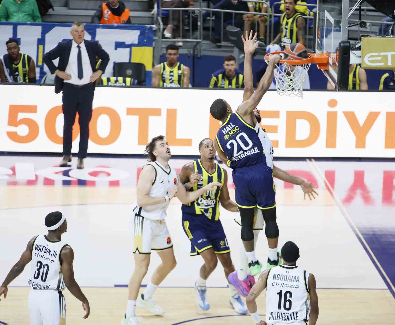 Euroleague: Fenerbahçe: 81 - Asvel: 67
