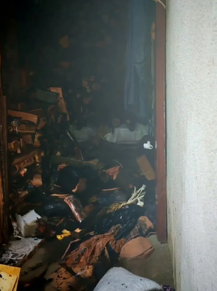 Sinop’ta odunlukta çıkan yangın korkuttu
