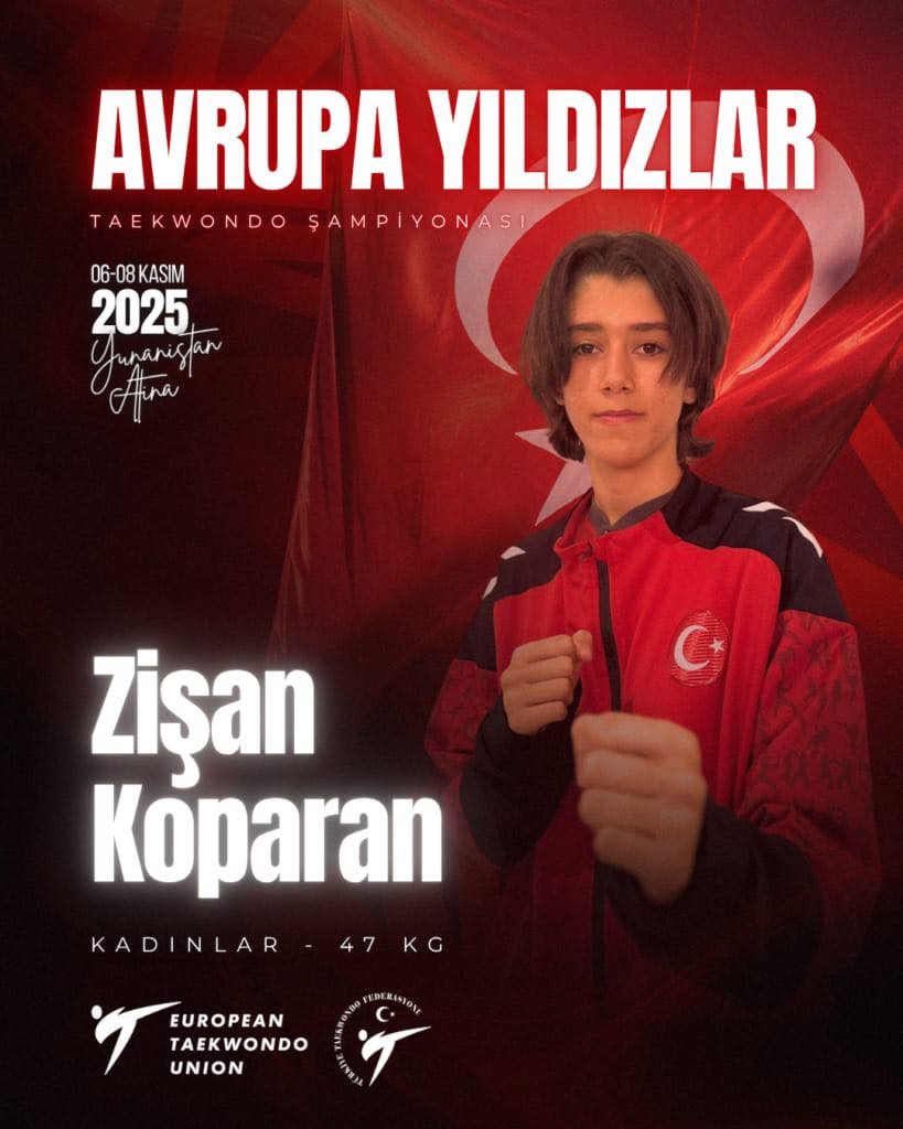 Muğla’nın taekwondocu Koparan Avrupa’da yarışacak