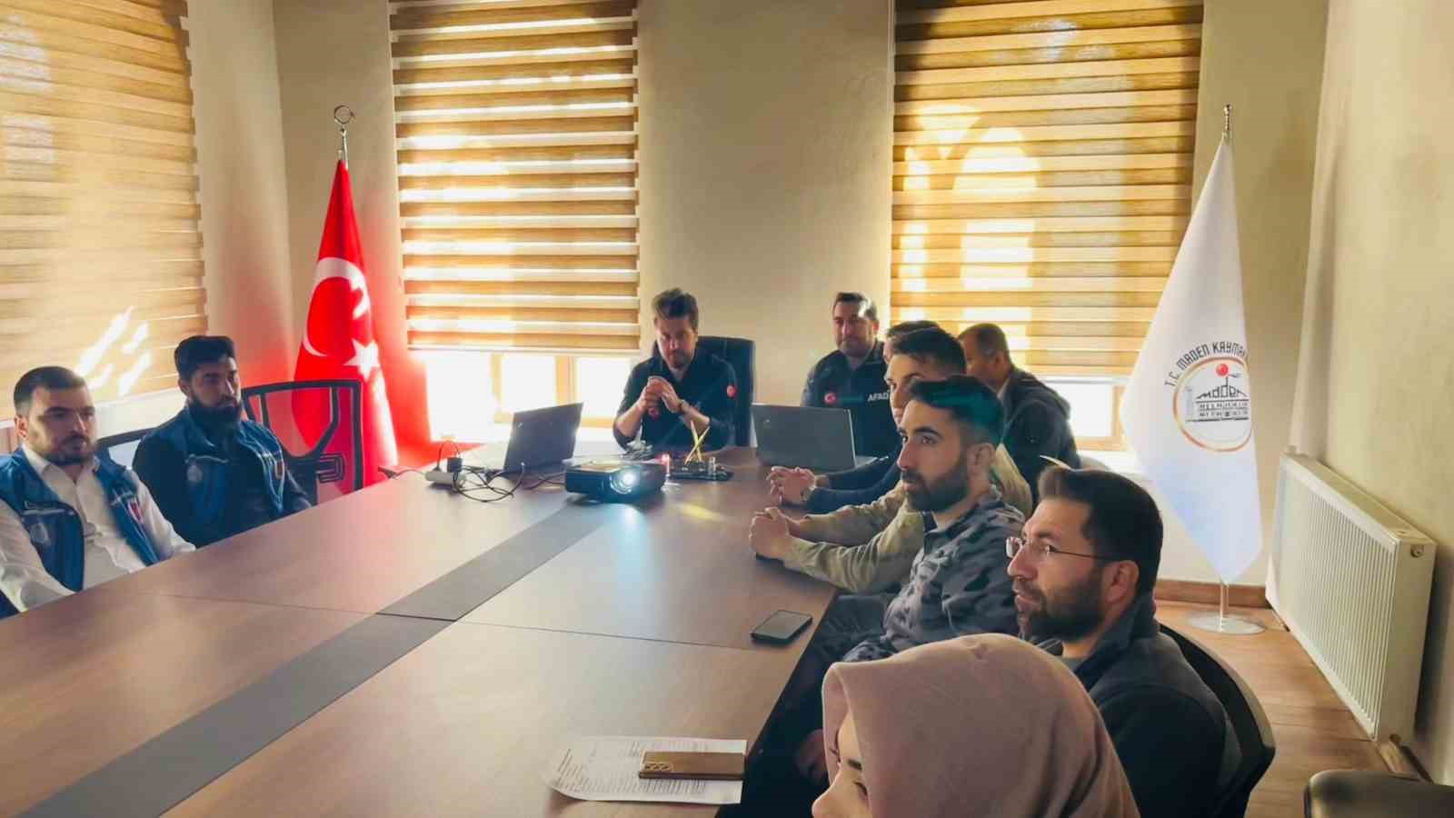 Elazığ’da Türkiye afet müdahale planı toplantısı