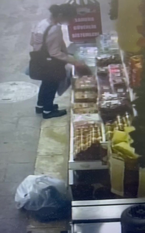 Zonguldak&rsquo;ta kuruyemiş&ccedil;iden ceviz hırsızlığı g&uuml;venlik kamerasında
