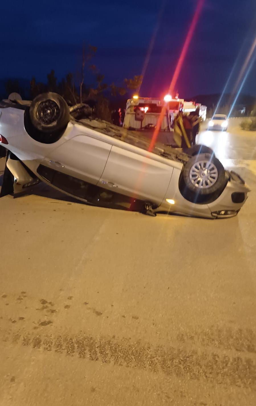 Kazaya karışan sürücü 2.28 promil alkollü çıktı