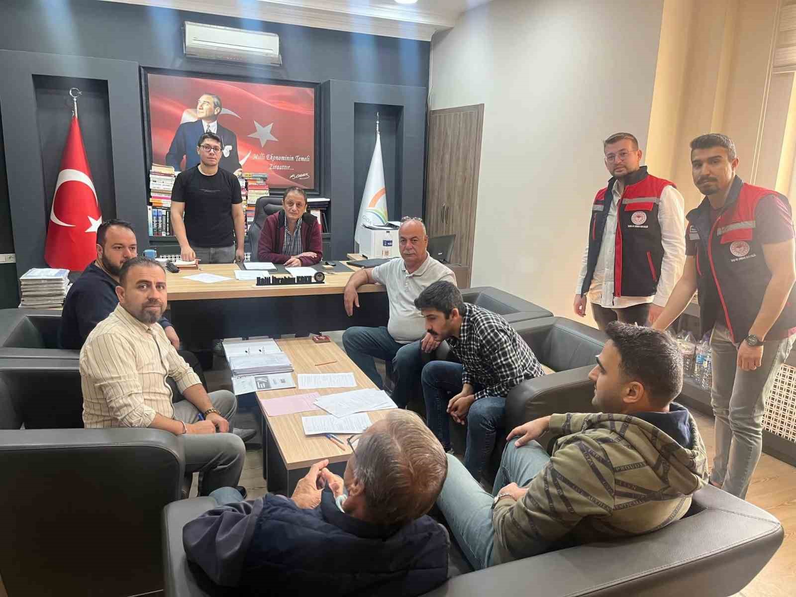 Tarım ve Orman Müdürlüğü personellerine iş güvenliği eğitimi