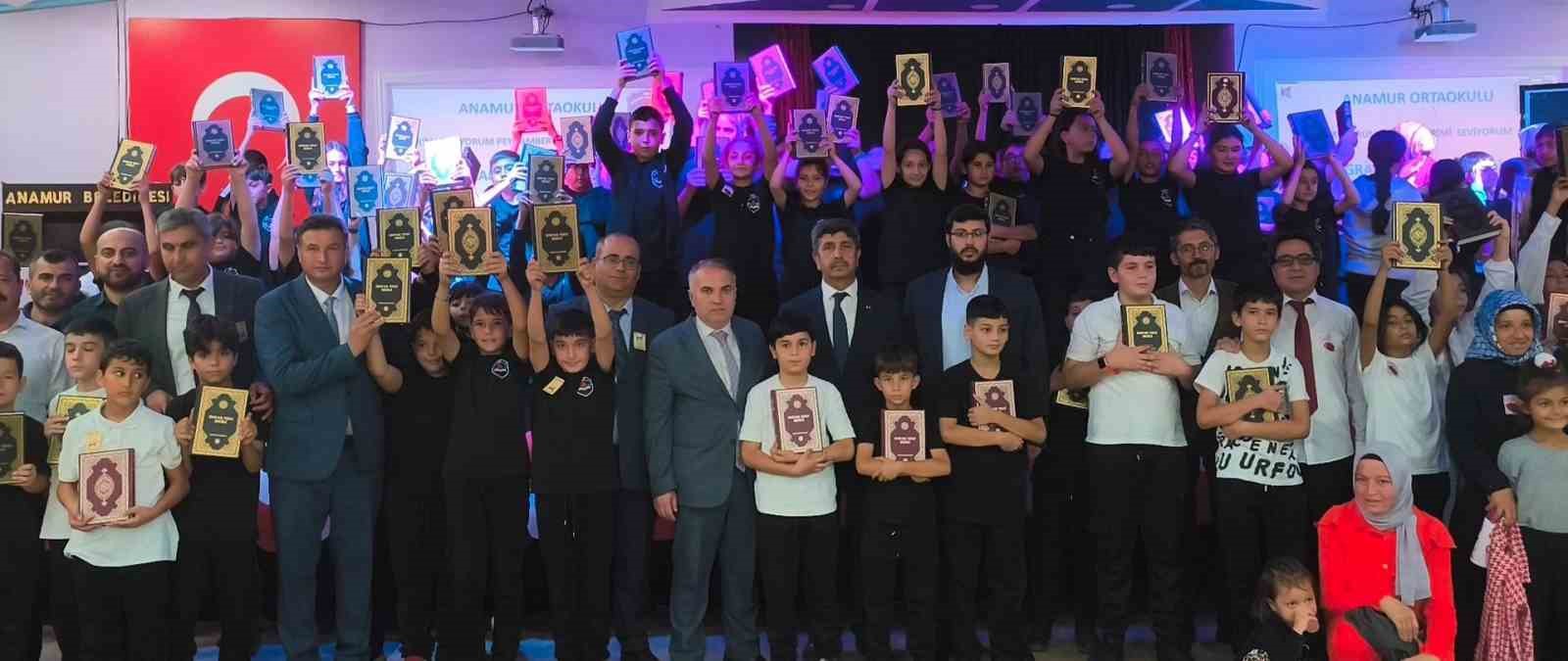 Anamur’da ’Kur’an okuyorum, peygamberimi seviyorum’ programı büyük ilgi gördü