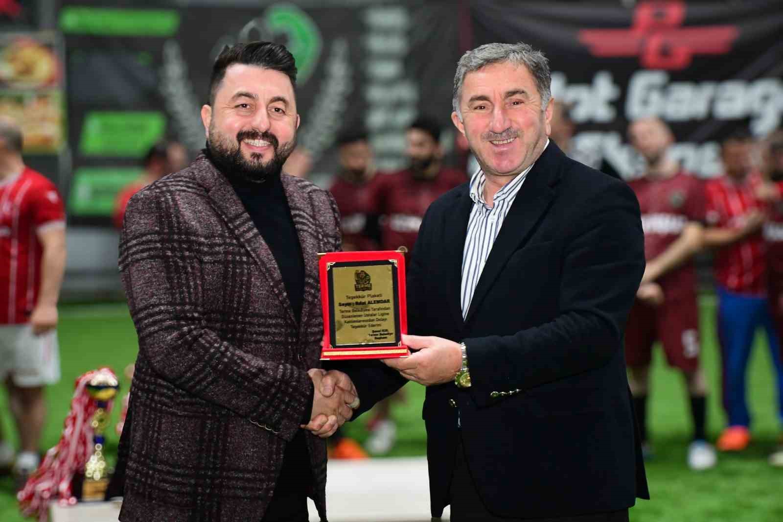 Terme&rsquo;de futbol turnuvası ş&ouml;leni
