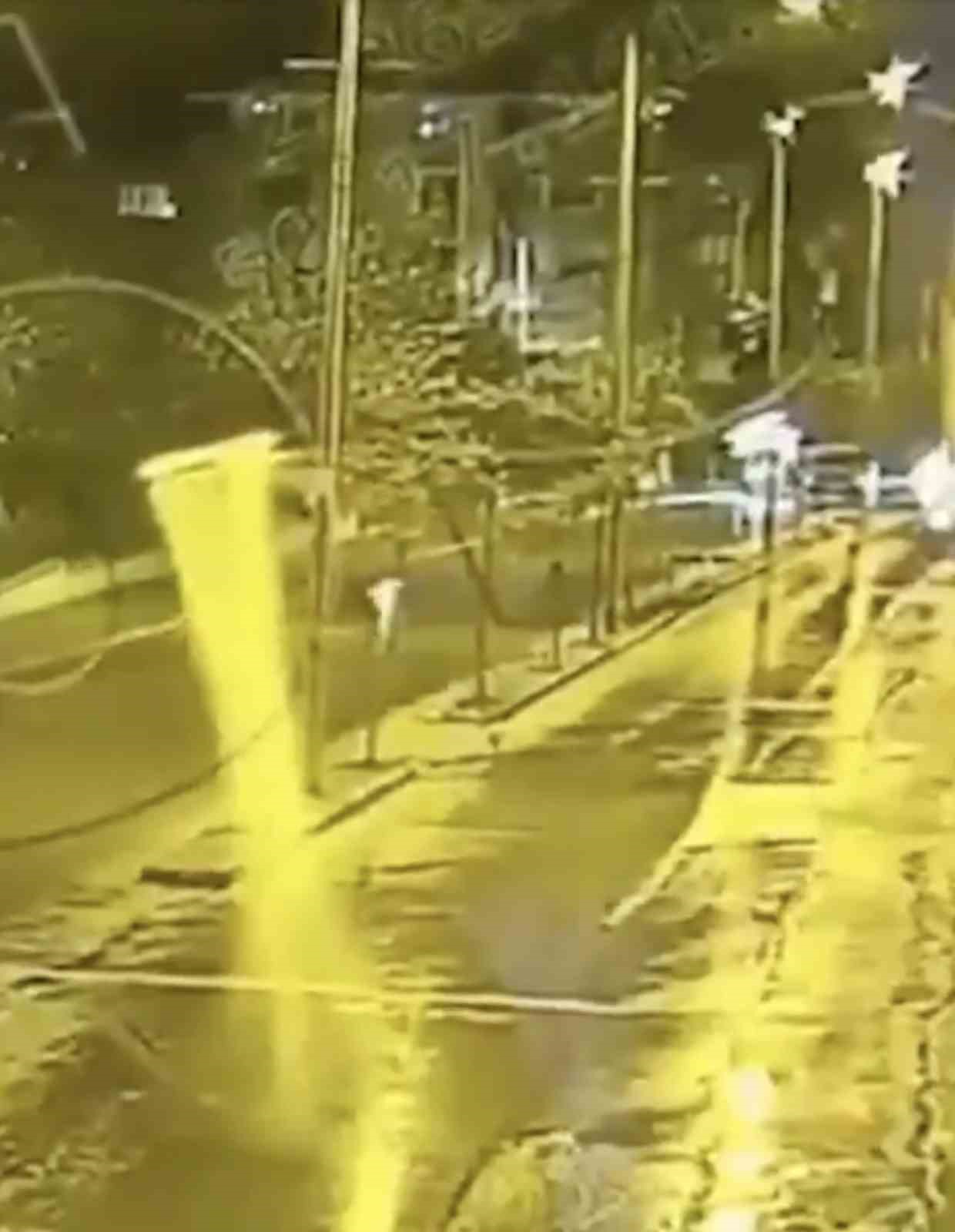 Gelibolu’da hayatını kaybeden motosikletinin kaza anı görüntüleri ortaya çıktı