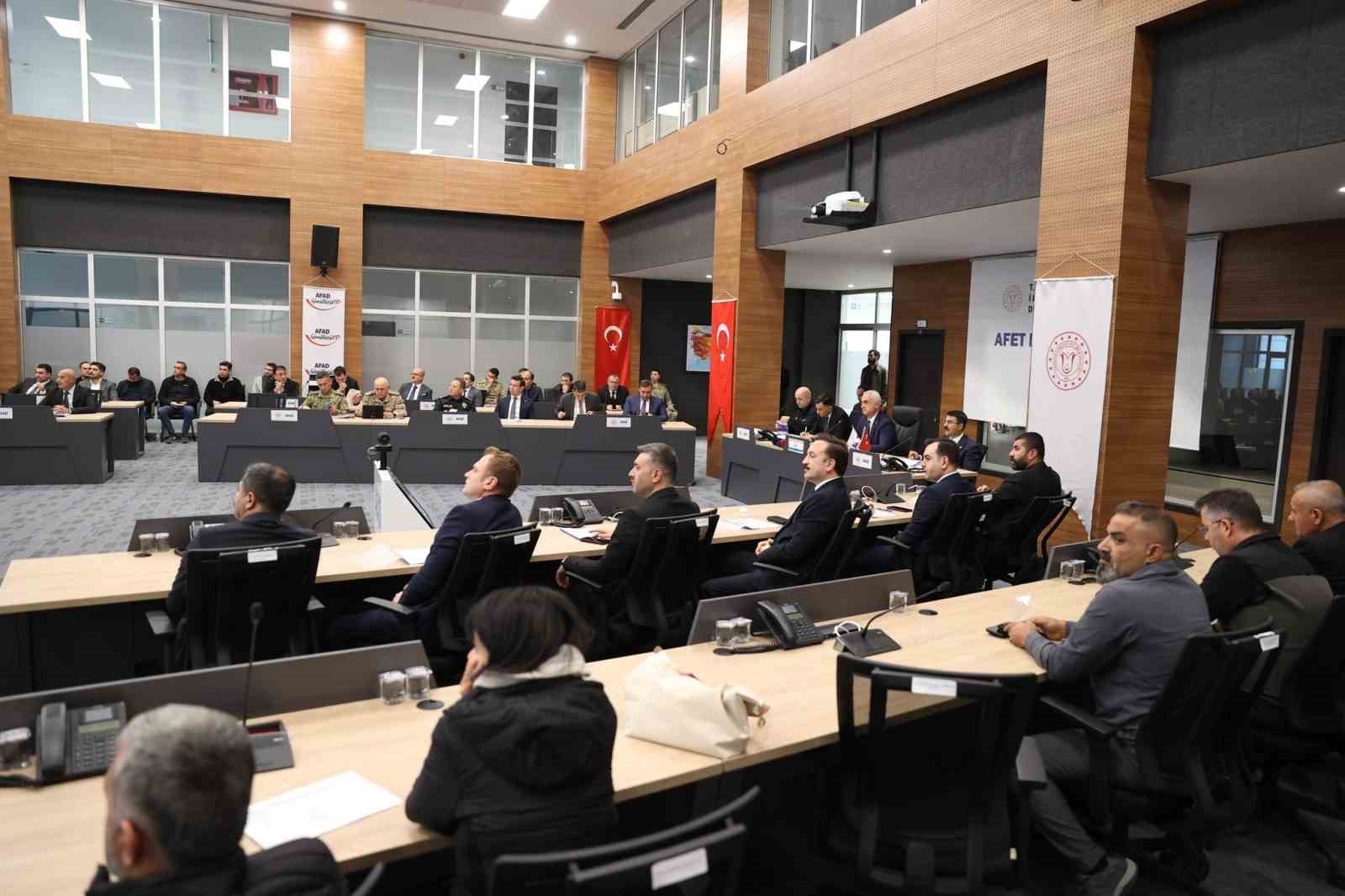 Muş’ta İRAP İzleme ve Değerlendirme ile Kış Tedbirleri Toplantısı Yapıldı