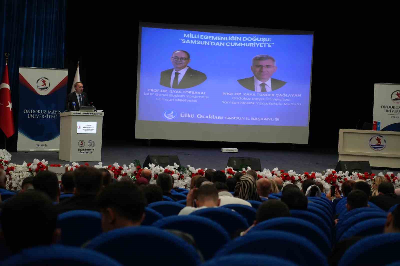 Rekt&ouml;r Aydın: "T&uuml;m insanlığın T&uuml;rk milletinin adaletle hayat bulan kudretine ihtiyacı var"
