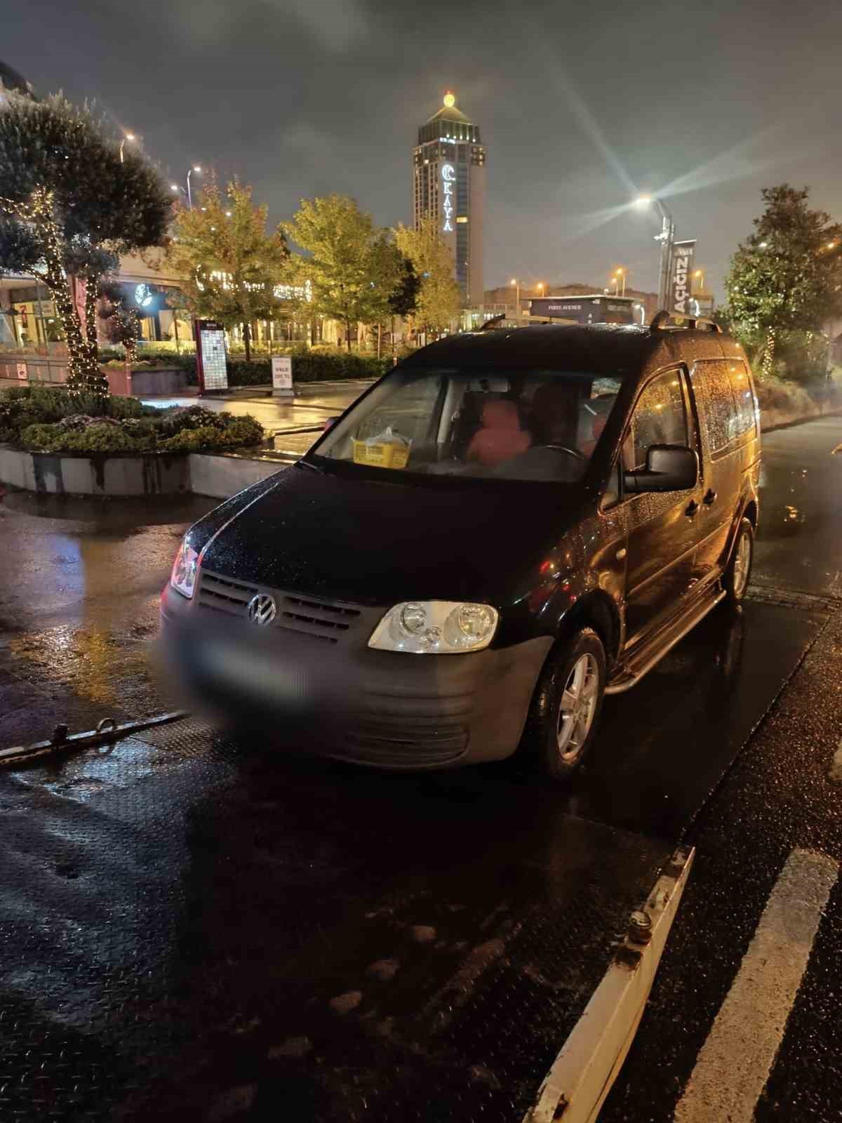 Edirne’den çalınan araç İstanbul’da bulundu