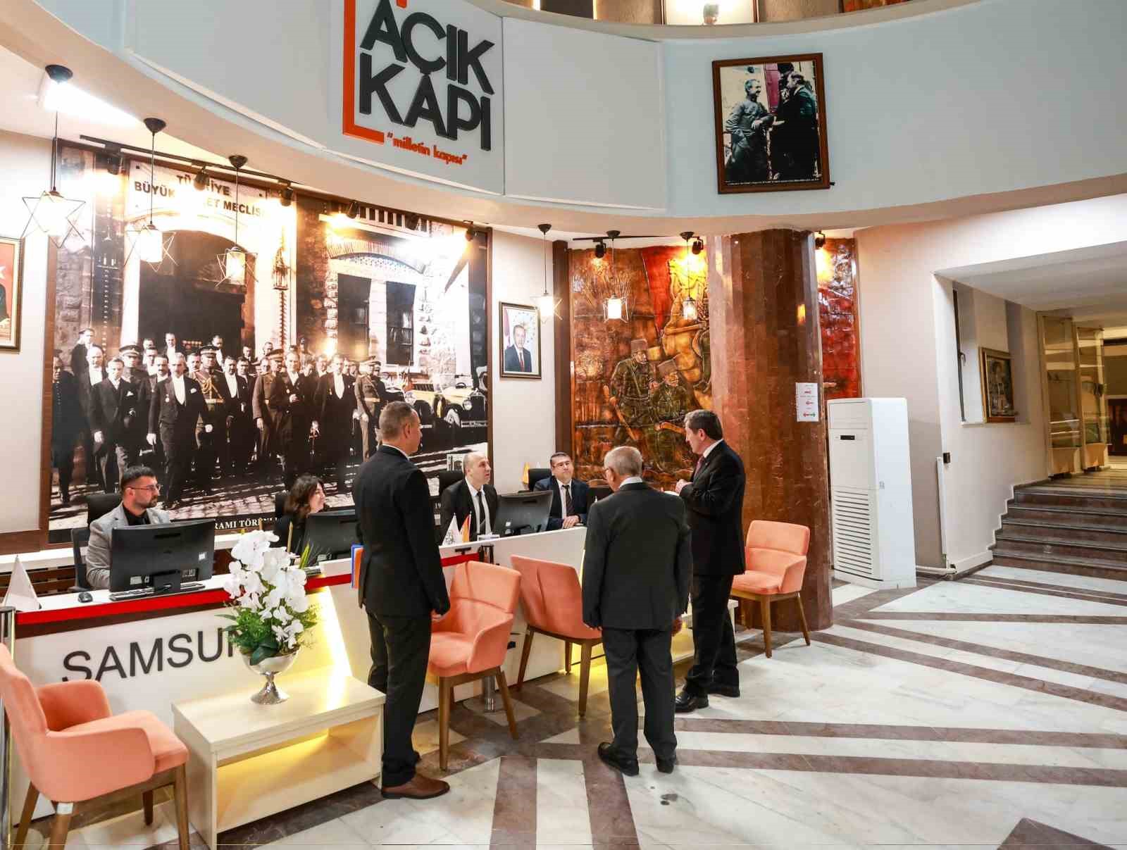 Samsun&rsquo;da 3 bin 222 vatandaş A&ccedil;ık Kapı&rsquo;ya başvurdu, t&uuml;m&uuml; sonu&ccedil;landı
