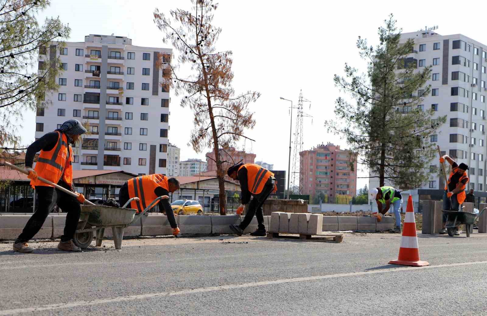 60 bin metrekarelik alanda peyzaj &ccedil;alışması
