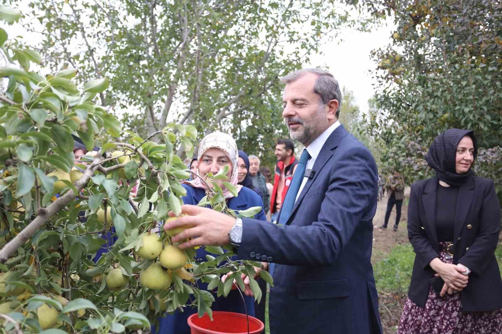 Topuklu iş kadınları ile şalvarlı köylü kadınları aynı tarlada