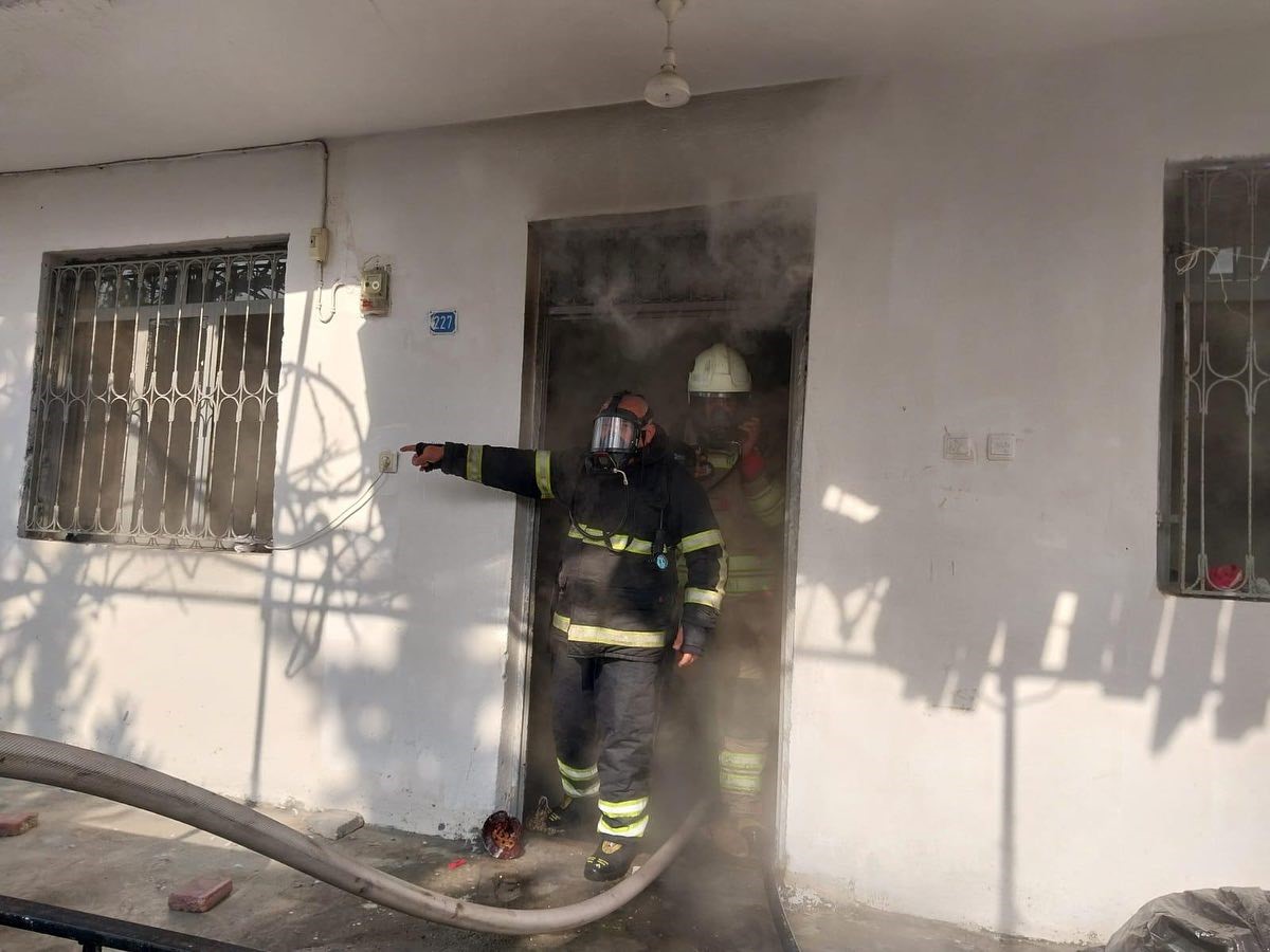 Dörtyol’da müstakil ev yandı