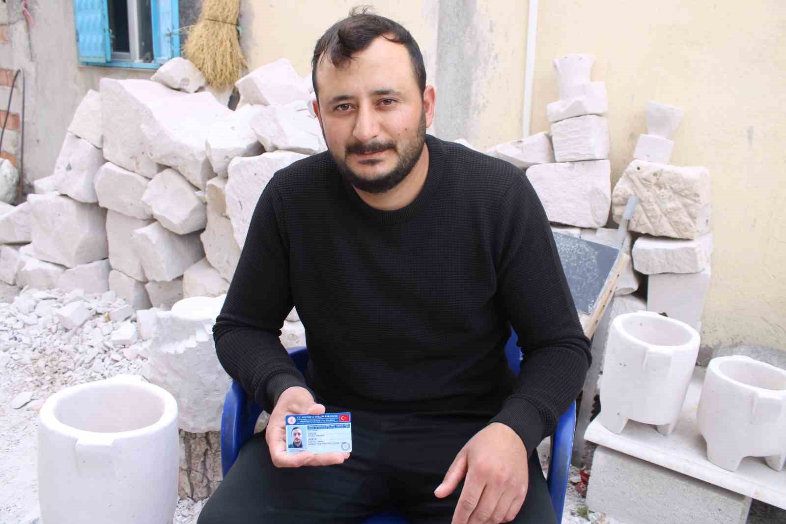 Bu taş sadece Kayseri&rsquo;de &ccedil;ıkıyor
