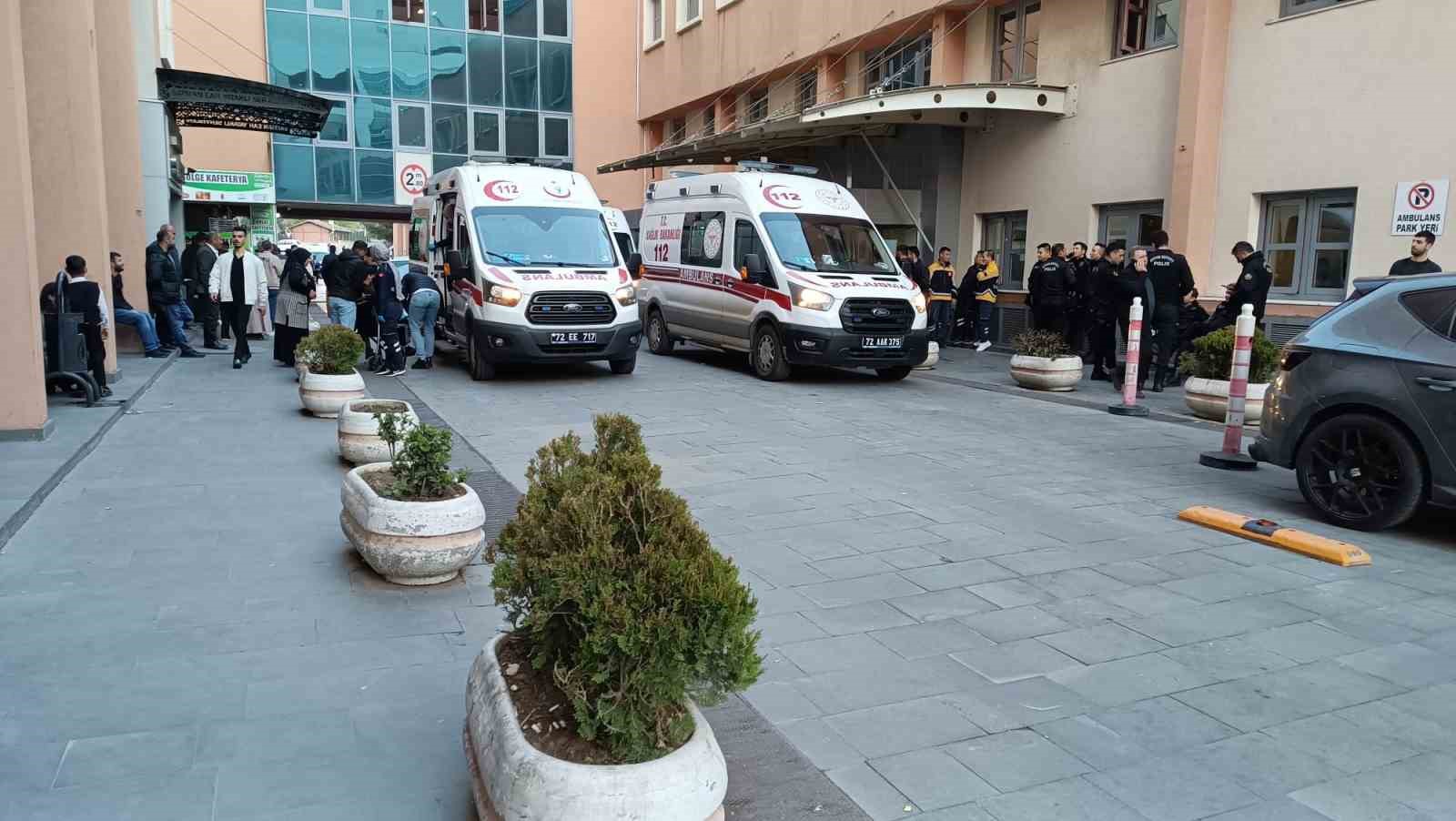 Batman’da bıçaklı kavga: 1 yaralı