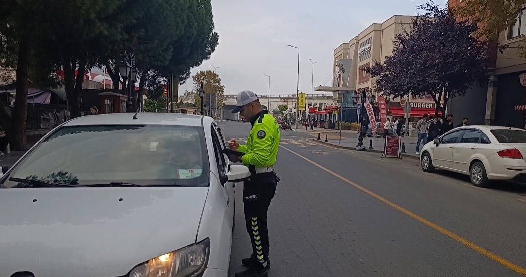 Tekirdağ’da muayenesiz ve cam filmli araçlara ceza