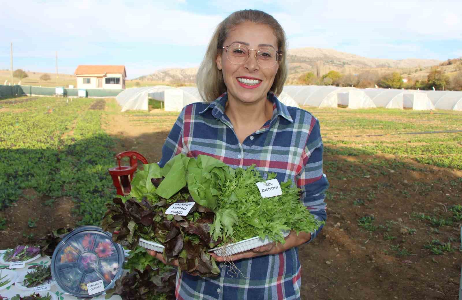 İstanbul’dan köyüne dönen gıda mühendisi kadın yeşil mirası renklendirdi